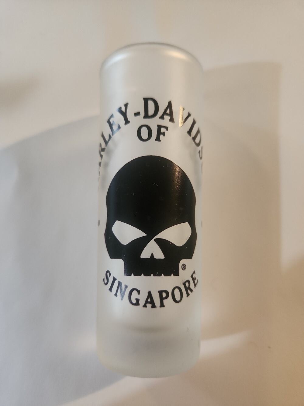RARE Harley Davidson of SINGAPORE ASIA Shot Glass